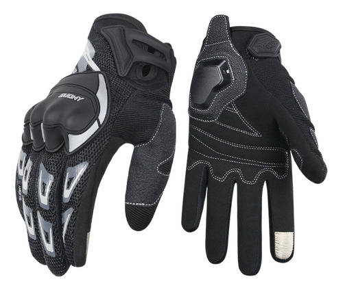 Guantes De Ciclismo De Verano Para Moto, De Malla Fina, Tran