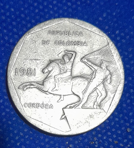 Moneda De 10 Pesos Año 1981, Buen Estado 