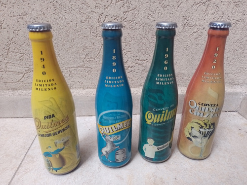 Botellas De Colección Quilmes Edición Limitada Milenio 