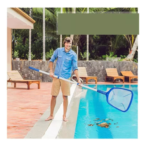 * Filtro Skimmer For Piscina, Con Varillas Telescópicas