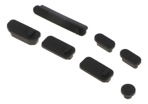 8x 7pcs Usb Puerto De Audio Hdmi Tapón A Prueba De Polvo