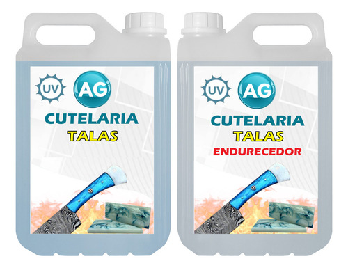 Resina Epóxi Para Cutelaria Talas Ag 5kg
