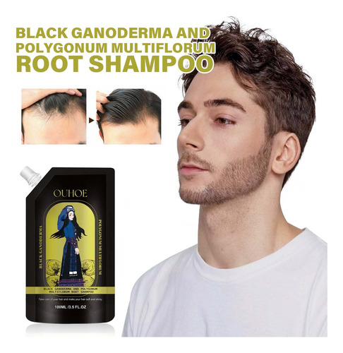 Shampoo Para Cabelo Com Extrato Vegetal H Ganoderma Nigrum G