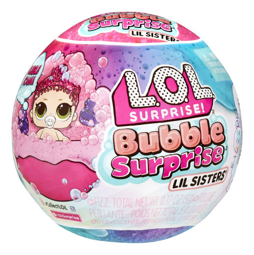 Boneca L.o.l. Surprise Bubble Surprise Lil Sisters Colecion