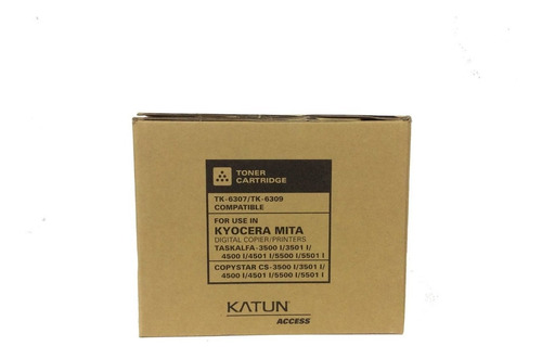 2 Toner Kiocera Mita Taskalfa 3500/3501/4500/4501/5500 Katun