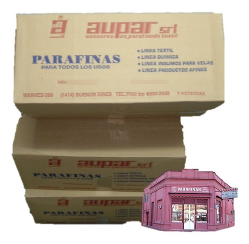 Imagen 2 de 6 de Parafina 56/58 X 25 Kg Superior Ypf. Todo Para Velas. Asesor