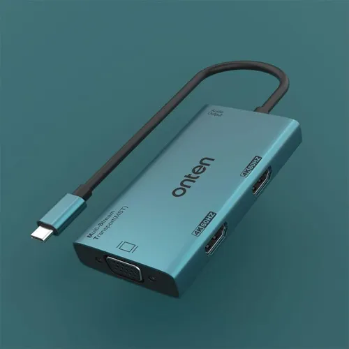 Hub Adaptador Usb-c To Dual Hdmi Y Vga Onten