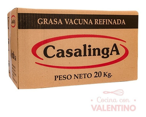 Grasa Vacuna Casalinga - 20kg - Valentino