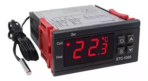 Termostato Digital Stc-1000 Doble Control Frío Y Calor 220v