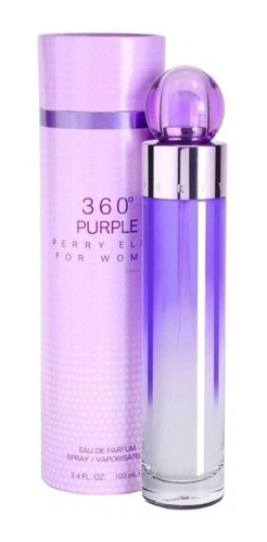 Perfume Original 360 Purple De Perry Ellis Para Mujer 100ml