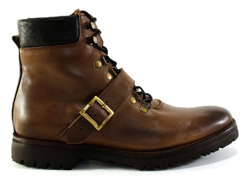 Borcego Hombre Cuero Premium Diseño Luton By Ghilardi