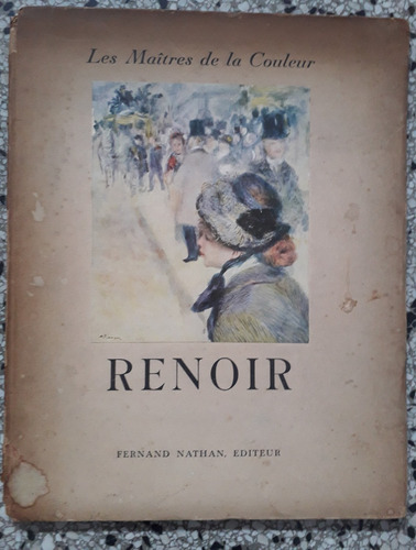 Renoir Les Maitres De La Couleur 11 Planchas Color Tapa Dura