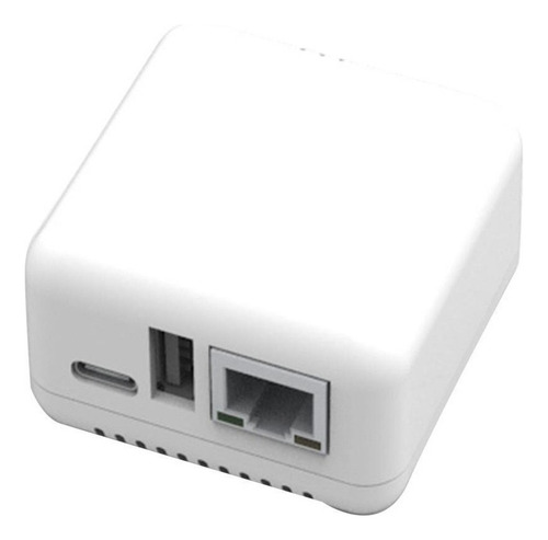 Shaoke Servidor De Impresión De Red Rj45 Inalámbrico