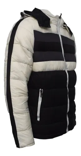 Jaqueta puffer sales masculina mercado livre