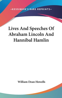 Libro Lives And Speeches Of Abraham Lincoln And Hannibal ...