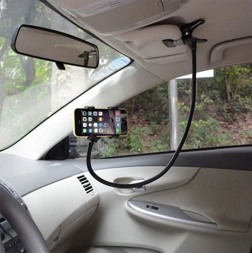 Suporte Para Celular Universal Articulado Flexível 360 Preto