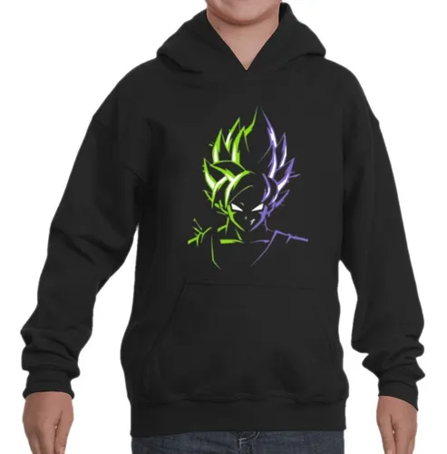 Poleron Dragon Ball Goku Anime / Niña / Niño / Talla 2 A 16 Poleron Dragon Ball Goku Anime / Niña / Niño / Talla 2 A 16