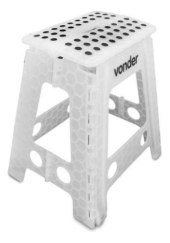 Banqueta Plástica Dobrável Vonder Alt 450mm