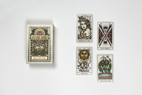 Imagen 6 de 6 de Tarjetas De Tarot De Tatuaje: Tarjetas De Tinta E Intuición