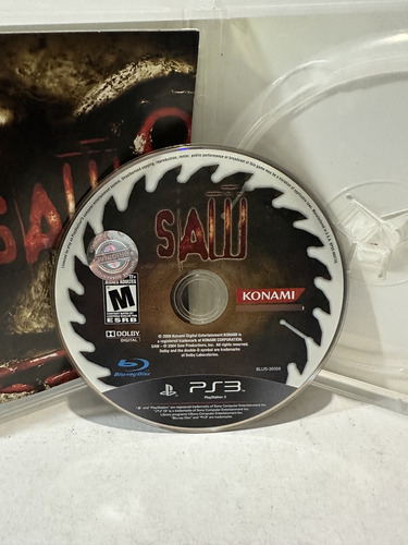 Saw | Ps3 Playstation 3 Original (Reacondicionado)