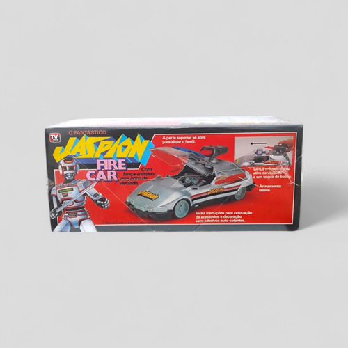 Jaspion Fire Car Glasslite Raro 100% Lacrado! Carro Original