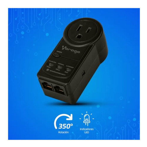 Vorago Avr-300 Protector De Voltaje Supresor De Picos