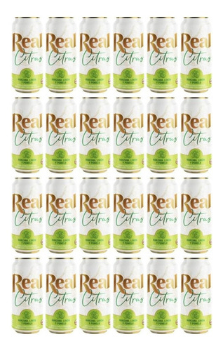 Sidra Real Citrus Lata 473ml Pack X24 La Barra
