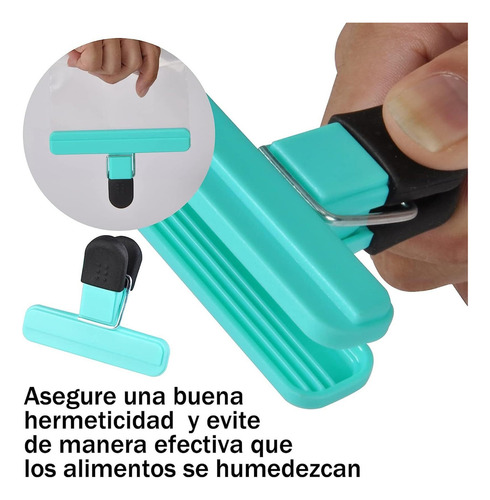 Clips Para Bolsas De Alimentos, Clips Para Sellar Bolsas