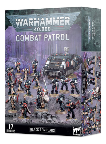 Workshop De Jogos Warhammer 40.000 Combat Patrol Black Templ