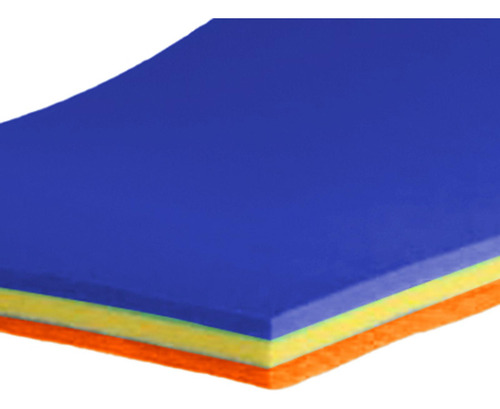 Colchoneta De Agua Flotante, Colchón Amarillo Azul Naranja