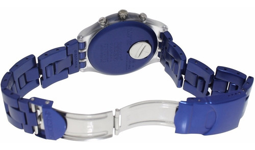 Relógio Swatch Full Blooded Navy Svck4055ag