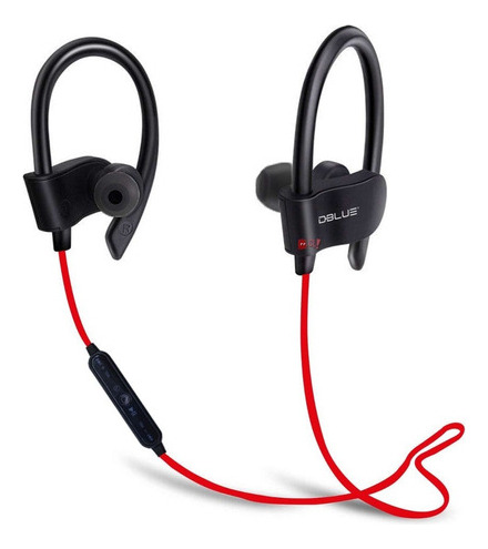 Audífonos Deportivos Bluetooth Recargable Color Rojo - Ps