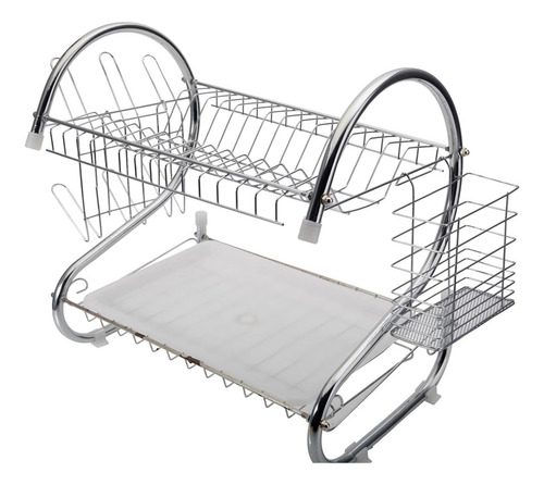 Escurridor De Platos, Escurridor De Platos De 2 Niveles Con