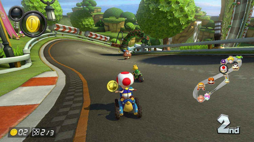 Conmutador físico de Mario Kart 8 Deluxe Edition