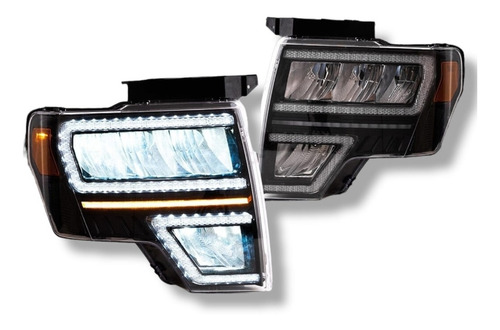 Faros Led Drl F-150 Raptor 2009 2010 2011 2012 2013 2014