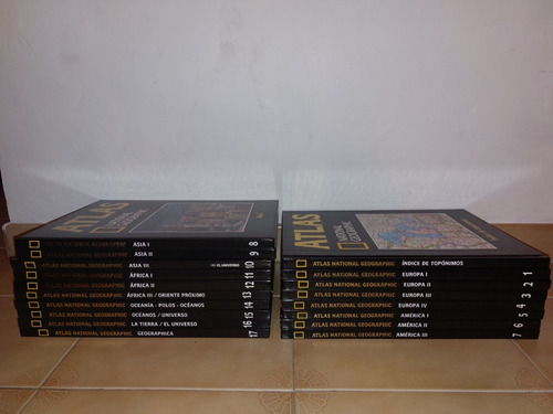 Enciclopedia Atlas National Geographic  - 18 Tomos