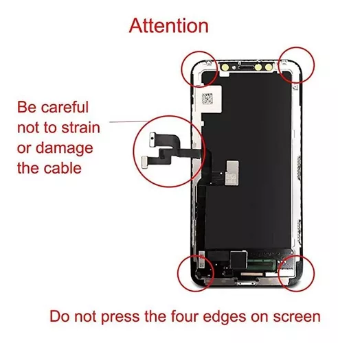  Para iPhone X Pantalla LCD 5.8 pulgadas Pantalla Táctil  Digitalizador Kit de Reparación Asamblea con Herramientas de Reparación  Completa y Protector de Pantalla : Celulares y Accesorios