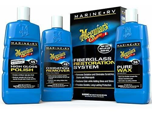 Meguiar's M4965 - Sistema De Restauracin De Fibra De Vidrio