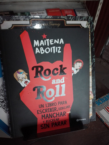 Rock And Roll.un Libro Para Escribir,dibujar,manchar....