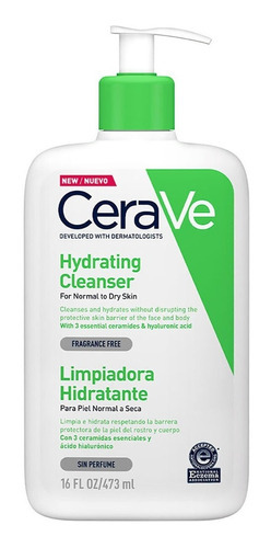 Crema Limpiadora Hidratante Cerave Piel Normal A Seca 473 Ml