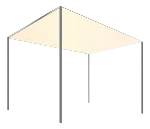 Toldo De Lona Impermeable Tipo Canopy Top Cover, 2,6 X 2,5 M