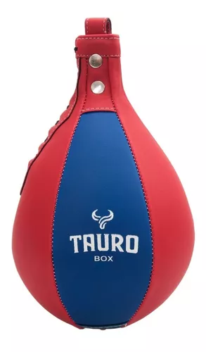 Pera Boxeo Puching Ball Tauro Box Inflable Cuero Sintetico Box