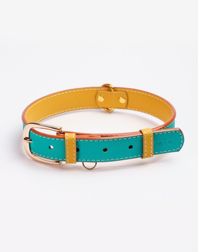 Collar De Lujo Para Perro En Cuero Vegano