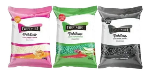 Combo Ceras Depimiel En Perlas 200g - X 12 Unid