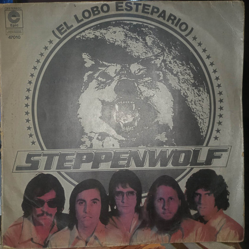 Steppenwolf El Lobo Estepario Tapa 6 Vinilo 7 No Salta