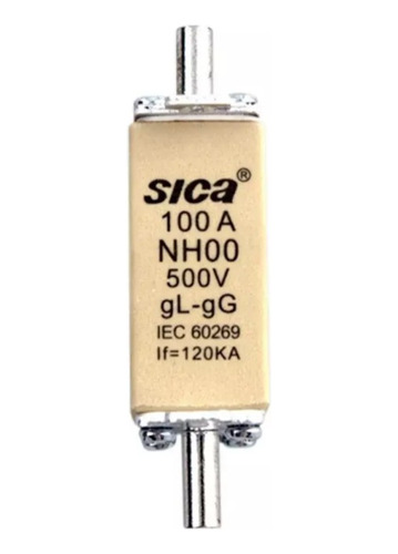 Fusible Nh 00 100a 500v Sica 421011