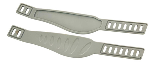 2x Ejercicio Las Correas De Pedal De Bicicleta Gris