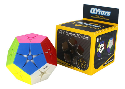 Cubo Mágico Dodecaedro 12 Caras Hexagonal Alta Velocidad