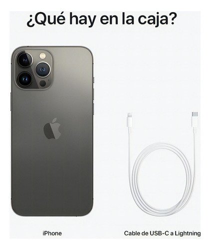 iPhone 13 Pro 128 GB grafito - Excelente (Reacondicionado)