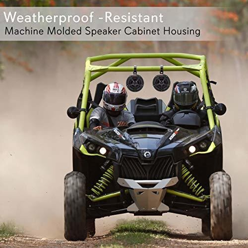 Altavoz Bluetooth Impermeable 4 800 Amplificado Para Atv Dq